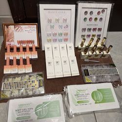 New and nice gel nail polish and nail items