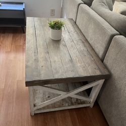 Wooden Farmhouse Coffee table