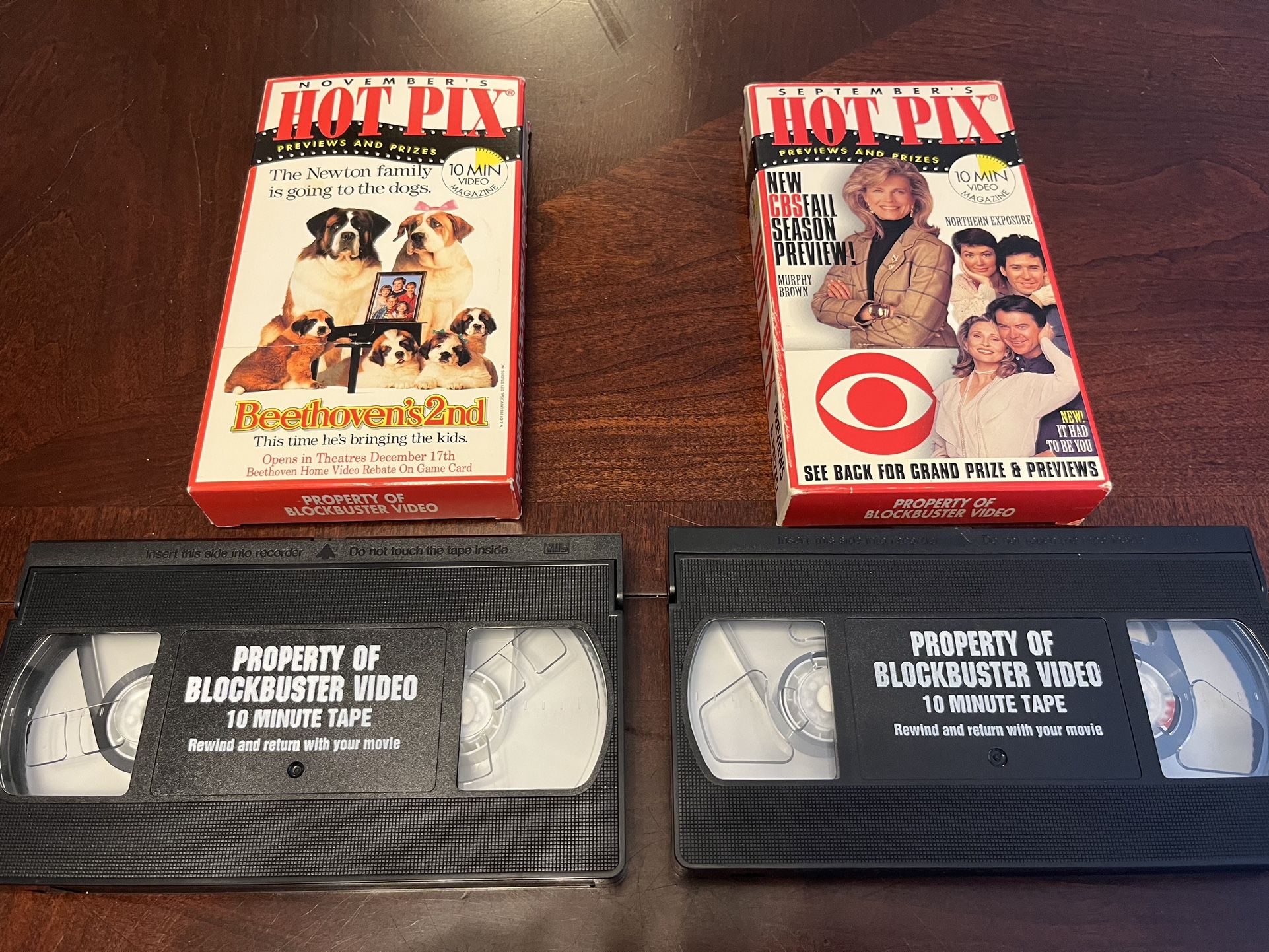 Blockbuster Video HOT PIX Promotional VHS
