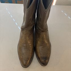Justin Mens 11 Snakeskin Boots