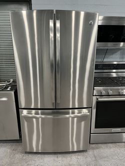 GE 3-Door Refrigerator