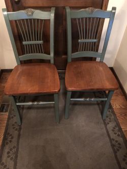 Two Farm Style Chairs