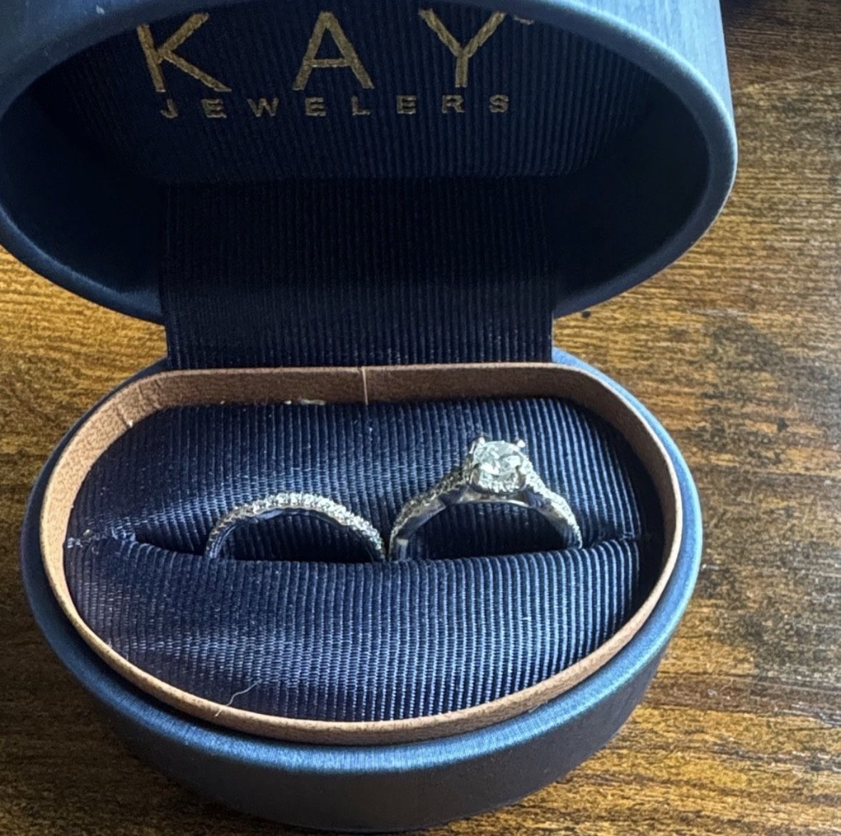 Kay’s Jewelry Engagement Ring Set