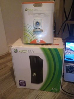 Xbox 360  console & live 360 camera