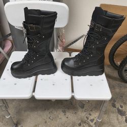Goth Punk Boots Size 10