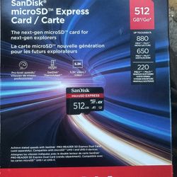 Sandisk MicroSD Express 512 GB
