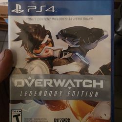 Overwatch Game For Ps4