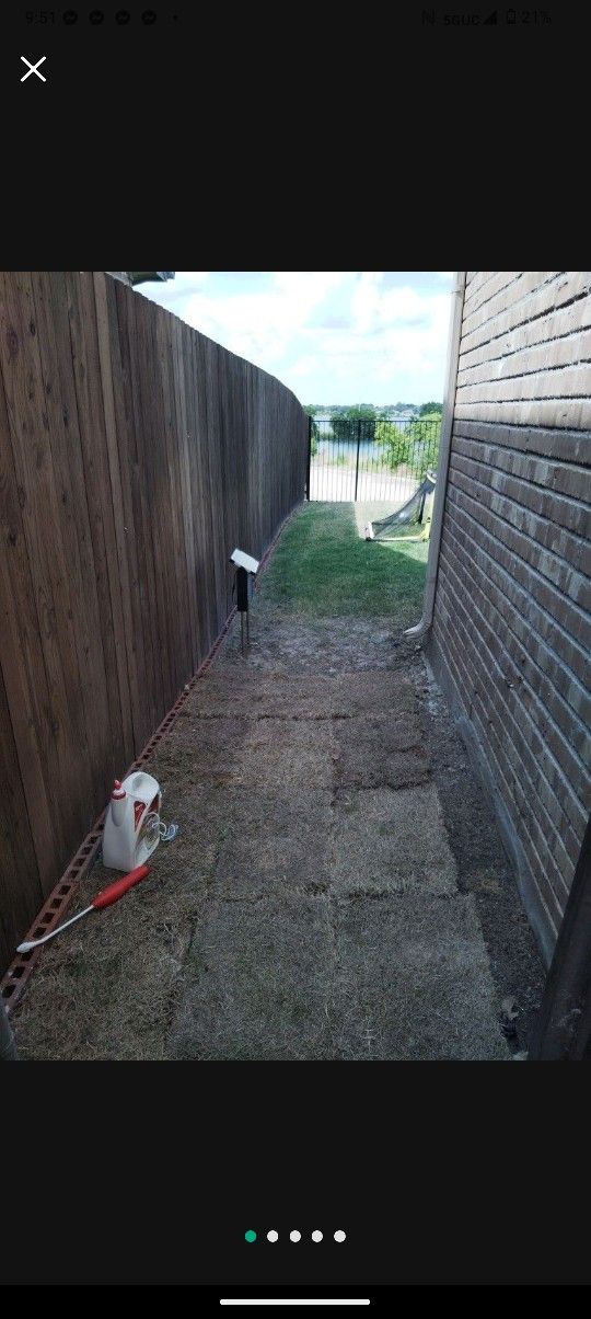 Wood Fence/Poles/ Gate