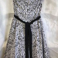 Black And White Dress 