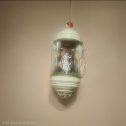 rare vintage oil rain lamp