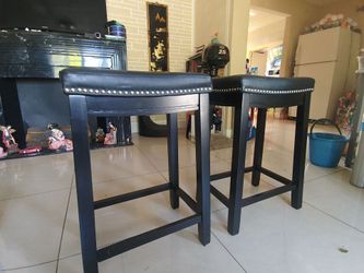 Black chairs