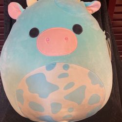 Tuluck the Blue Cow 16” Ultra Rare Squishmallow