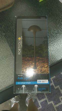 Portfolio path light 5 of them.