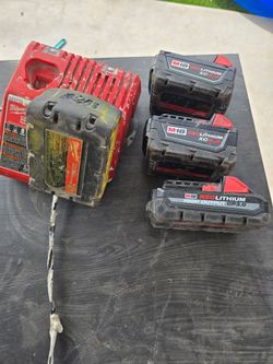 Milwaukee batteries