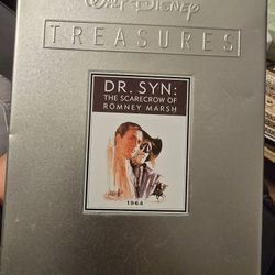 RARE! Walt Disney Treasures DVD Tin - Dr. Syn: The Scarecrow of Romney Marsh
