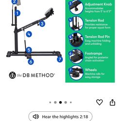 DB method SQUAT MACHINE
