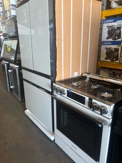 SamsungBespoke and  Gas Range