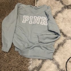 Victoria Secret Pink Pullover Size Medium 