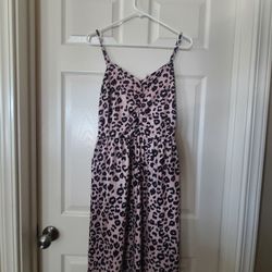 Size L Women's Spaghetti Strap Sundress