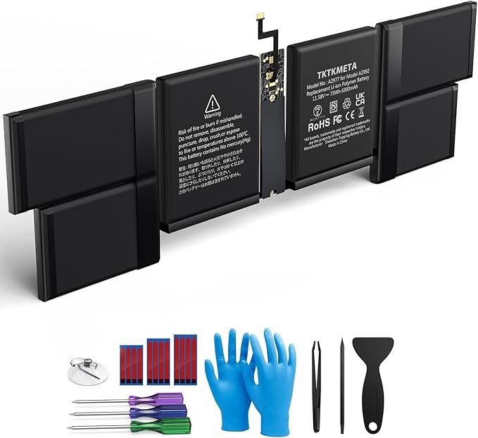 A2992 Replacement Battery for 14-inch MacBook Pro A2992 Laotop Battery A2977 (end of 2023)