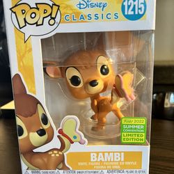 Bambi Funko SDCC Shared sticker