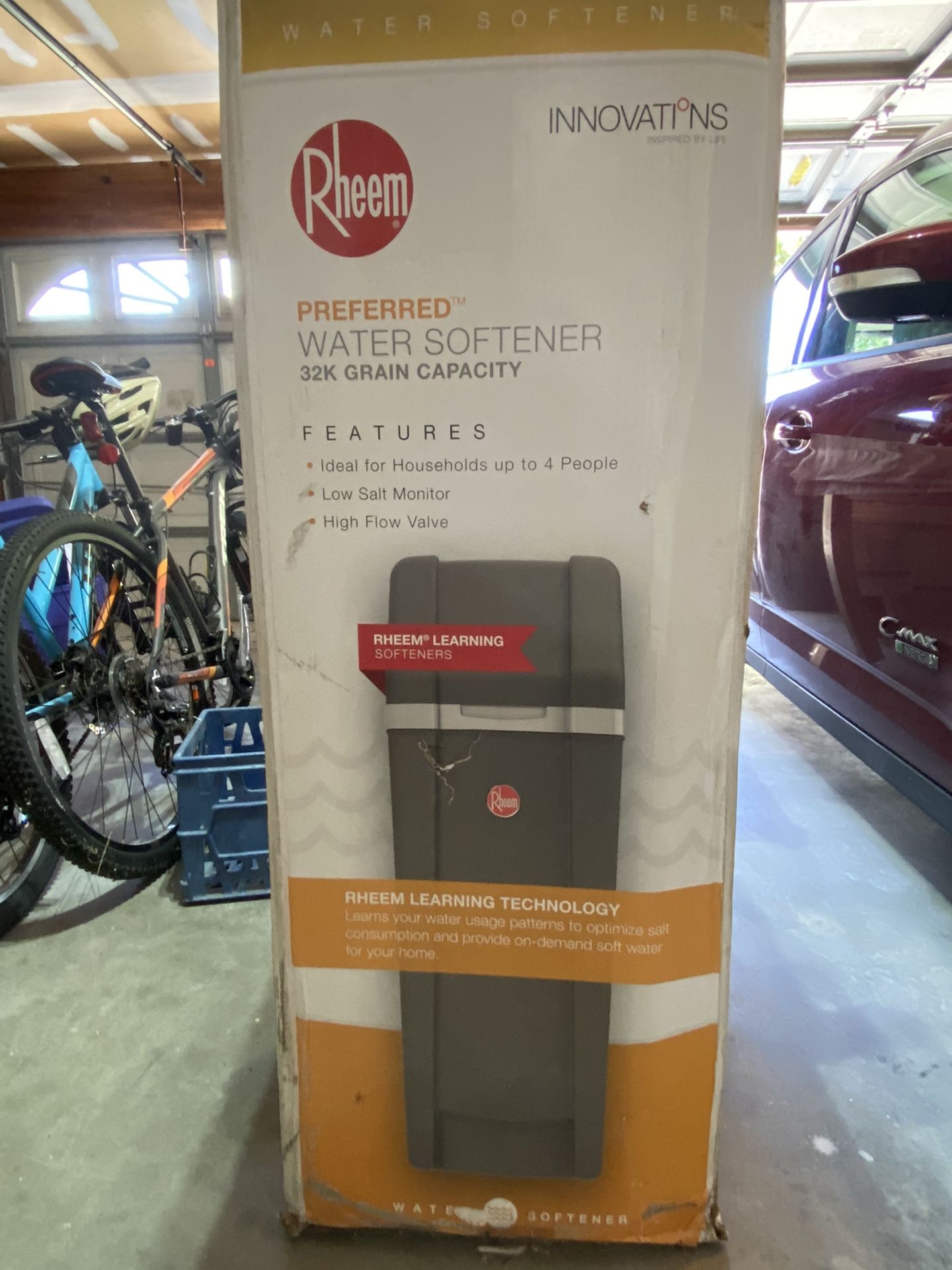 Rheem 32K Preferred Water Softener  New In Box