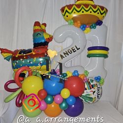 Fiesta Balloons Bouquet 