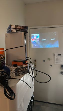 Rare Playstation 5 with 9 games