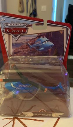Disney Cars Dinoco Helicopter