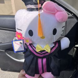 Hello Kitty Graduation Plushy