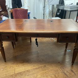 Parker House Huntington Traditional Wood Writing Desk in Brown