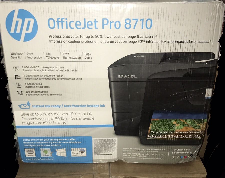 HP OfficeJet Pro 8710 All-in-One Printer (New in Box)