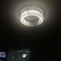 Circle Diamond Chandelier Light