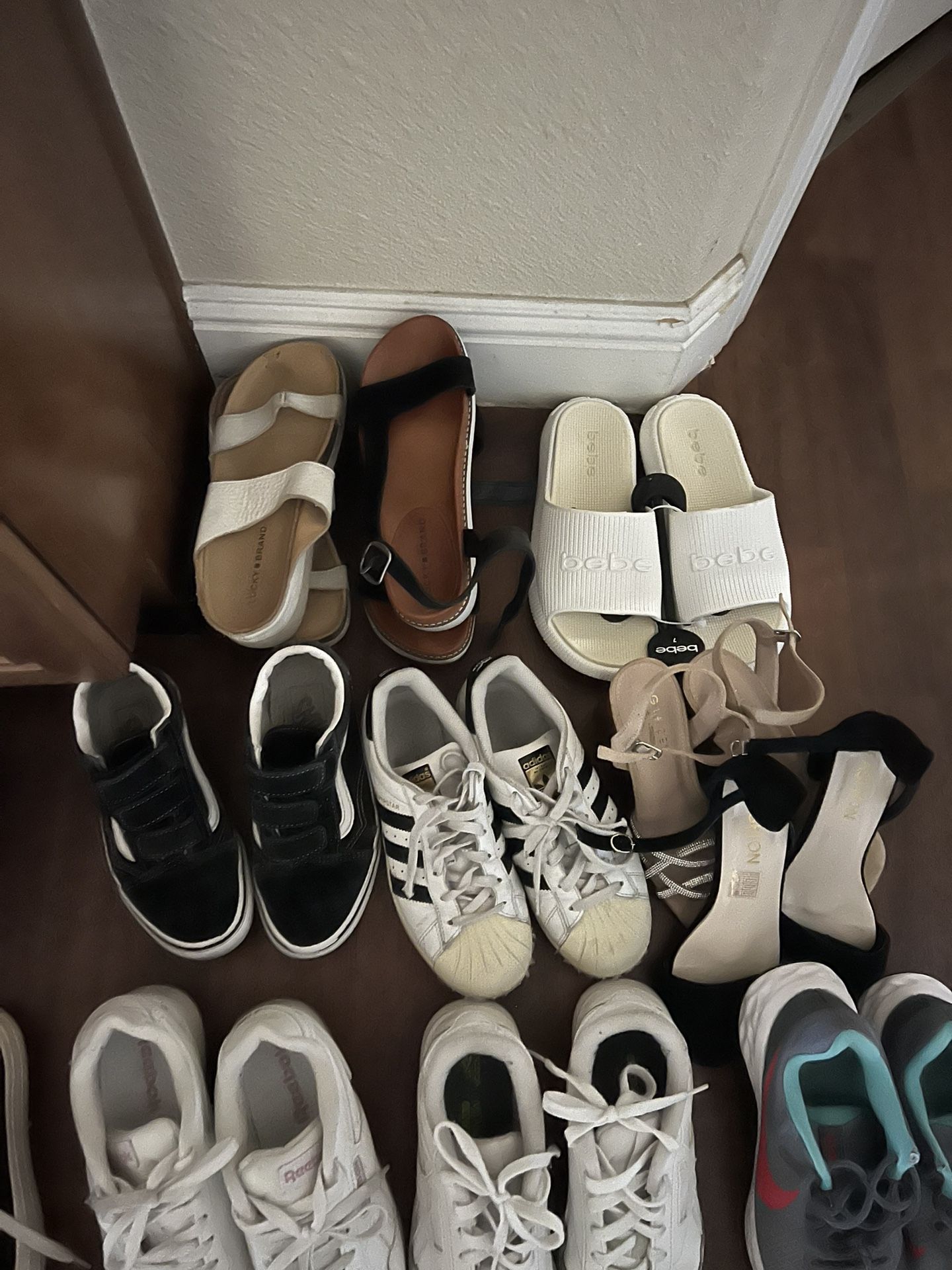 Name Brand Tennis Shoes $10 Sandles$5