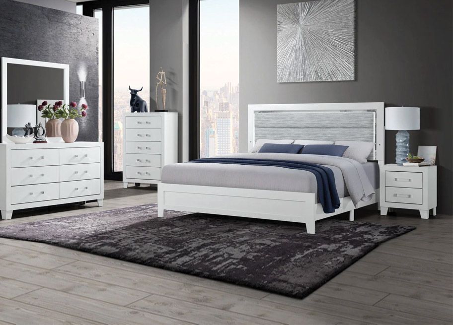 Brand New White Bedroom Set – Great Price Best Value