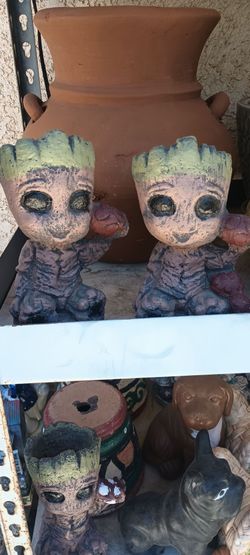 Cement Baby Groot .