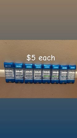 Gillette clear gel deodorant