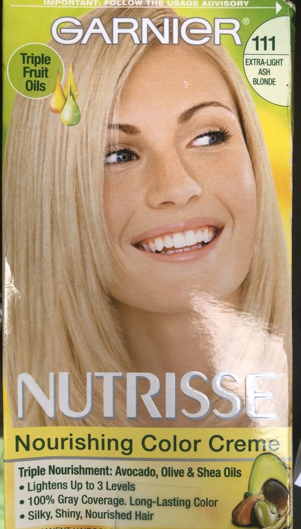Garnier Nutrisse Nourishing Hair Color Creme 111 Extra Light Ash