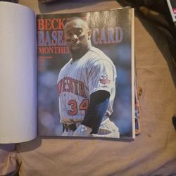 Vintage 1987 Issue#34 Beckett Baseball Card Monthly