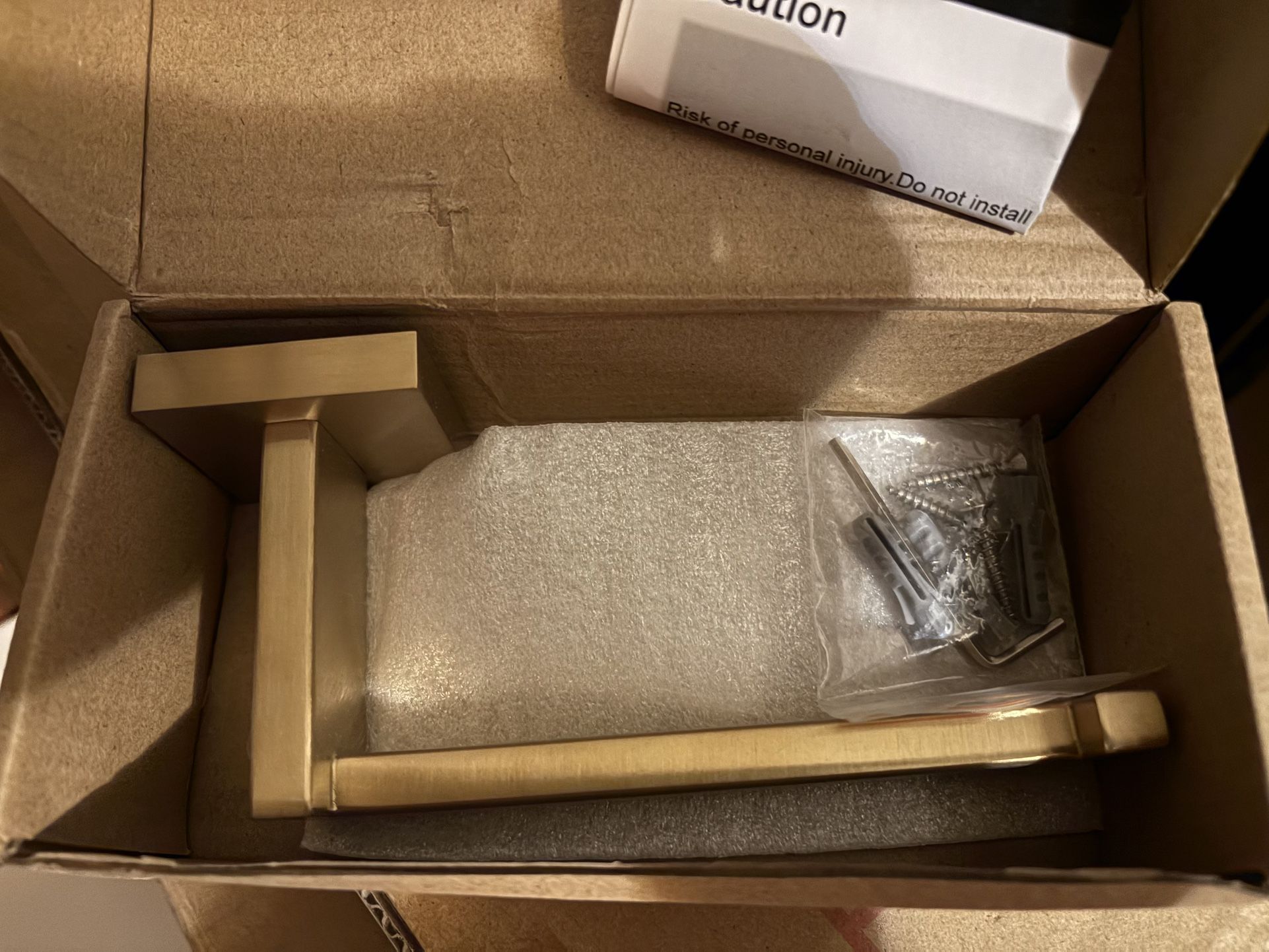 Toilet Paper Holder Gold