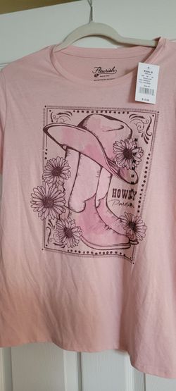 Cowgirl Boot and Hat  Shirt