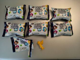 Disney Best Buddies Lot Of 7 Micro Popz