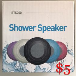 (NEW) (1 AVAILABLE) PINK SHOWER SPEAKER 
