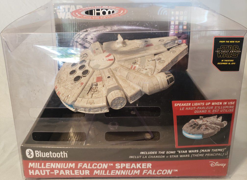 iHome Star Wars Millennium Falcon Portable Bluetooth Wireless Speaker