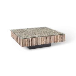 Luxury Modern Mirrored Coffee Table