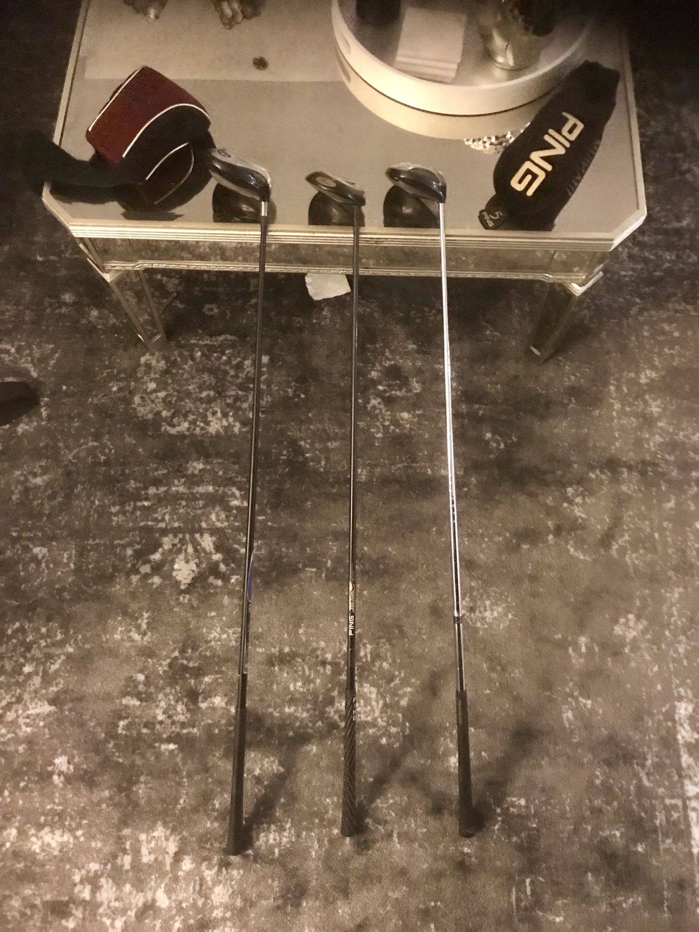 Golf Clubs: Callaway, Ping, and Taylor Made