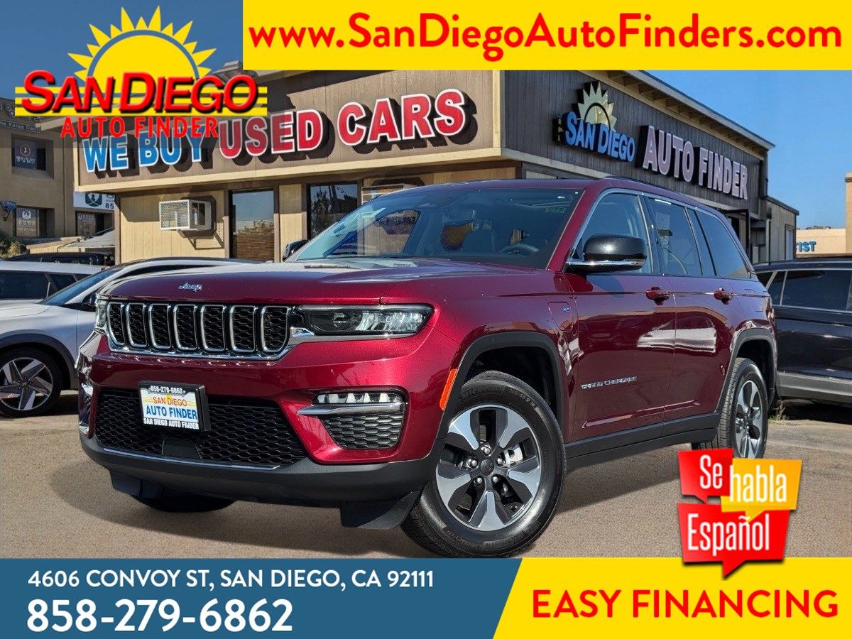 2023 Jeep Grand Cherokee 4xe, Panoroof, Loaded,Gorgeous,
