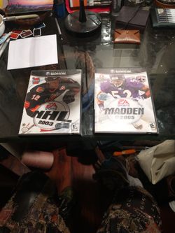 NHL 2003, MADDEN 2005 bundle