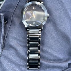 Movado Watch. Stainless Steel Mercury Free