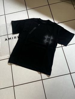 Amiri Shirt Black Rhinestones